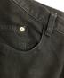 中古・古着 NVRFRGT (ネヴァーフォーゲット) 3D TWISTED WIDE LEG JEANS 3D ツイステッド ワイド レッグ ジーンズ デニム パンツ ブラック サイズ:2：18000円
