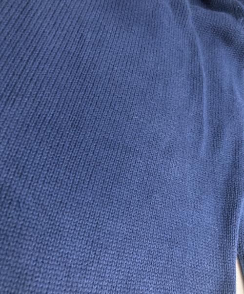 RALPH LAUREN（ラルフローレン）RALPH LAUREN (ラルフローレン) ロゴクルーネックニット ネイビー サイズ:Mの古着・服飾アイテム