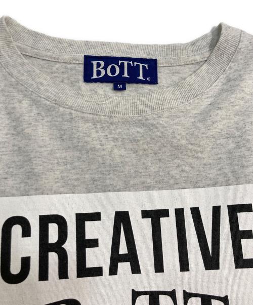 BoTT（ボット）BoTT (ボット) CREATIVE DRUG STORE プリントTシャツ グレー サイズ:Mの古着・服飾アイテム