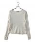 NVRFRGT（ネヴァーフォーゲット）の古着「Waffle Thermal Long Sleeve T-shirt ワッフル サーマル ロングスリーブ」｜ホワイト
