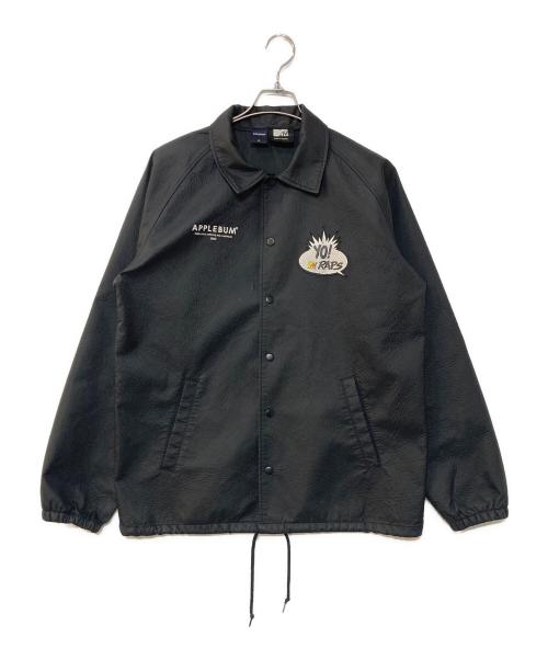 APPLEBUM（アップルバム）APPLEBUM (アップルバム) Water Resistant Shell Coach Jacket コーチジャケット ブラック サイズ:Lの古着・服飾アイテム