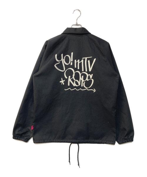 APPLEBUM（アップルバム）APPLEBUM (アップルバム) Water Resistant Shell Coach Jacket コーチジャケット ブラック サイズ:Lの古着・服飾アイテム