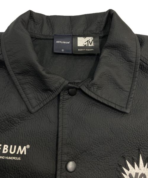 APPLEBUM（アップルバム）APPLEBUM (アップルバム) Water Resistant Shell Coach Jacket コーチジャケット ブラック サイズ:Lの古着・服飾アイテム