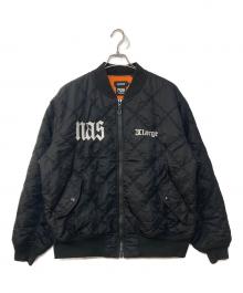 X-LARGE×NAS（エクストララージ×ナズ）の古着「キルティングジャケット」｜ブラック