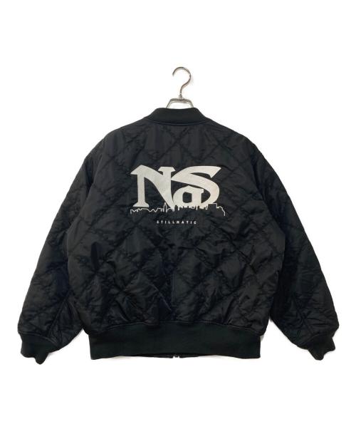 X-LARGE（エクストララージ）X-LARGE (エクストララージ) NAS (ナズ) キルティングジャケット ブラック サイズ:Lの古着・服飾アイテム