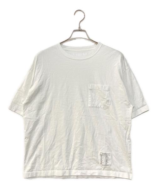 NEIGHBORHOOD（ネイバーフッド）NEIGHBORHOOD (ネイバーフッド) BW CREWNECK TEE クルーネックティー ホワイト サイズ:Lの古着・服飾アイテム