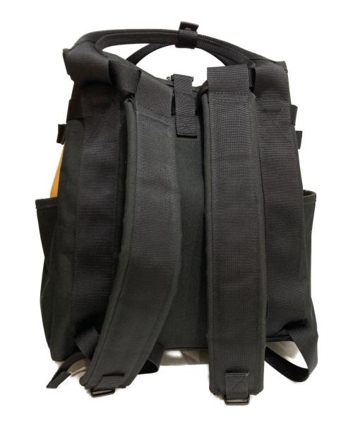 PORTER（ポーター）PORTER (ポーター) UNION RUCKSACK ブラック×イエローの古着・服飾アイテム