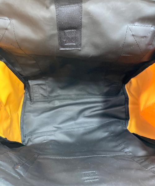 PORTER（ポーター）PORTER (ポーター) UNION RUCKSACK ブラック×イエローの古着・服飾アイテム