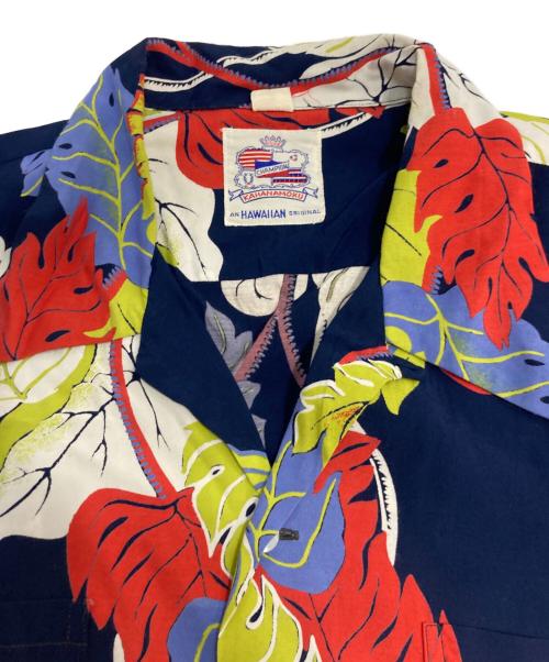 Sun Surf SPECIAL EDITION（サンサーフ・スペシャルエディション）Sun Surf SPECIAL EDITION (サンサーフ・スペシャルエディション) “MONSTERA”アロハシャツ ネイビー サイズ:Mの古着・服飾アイテム