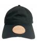 New Era (ニューエラ) HENDER SCHEME (エンダースキーマ) 9TWENTY Hender Scheme Side Logo コラボレザーパッチキャップ ブラック サイズ:M/L：20000円