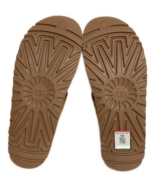UGG（アグ）UGG (アグ) Goldenstar Hi Cutout Slide ゴールデンスター ハイ カットアウト スライド ブラウン サイズ:25の古着・服飾アイテム