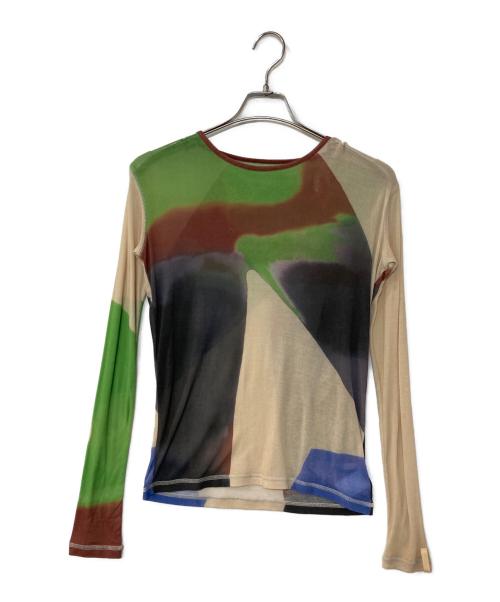 PAMM（パム）PAMM (パム) MABLE PAMM see-through tops シースルートップス マルチカラー サイズ:Fの古着・服飾アイテム