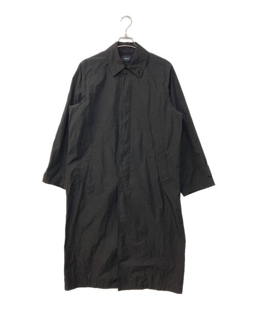 LOEFF（ロエフ）LOEFF (ロエフ) バルカラー コート ブラックの古着・服飾アイテム