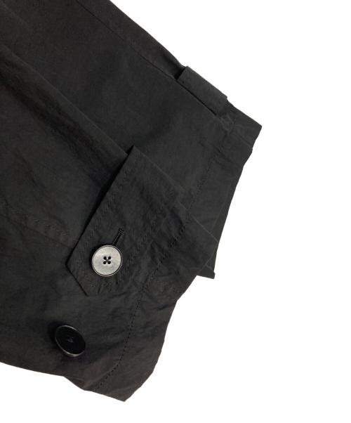 LOEFF（ロエフ）LOEFF (ロエフ) バルカラー コート ブラックの古着・服飾アイテム