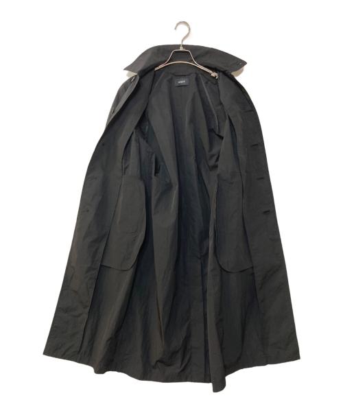 LOEFF（ロエフ）LOEFF (ロエフ) バルカラー コート ブラックの古着・服飾アイテム