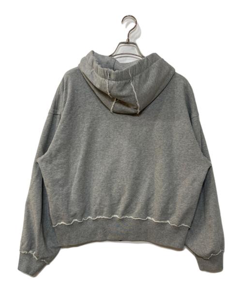 MAISON SPECIAL（メゾンスペシャル）MAISON SPECIAL (メゾンスペシャル) Gathered Hood Prime-over Zip Parka グレー サイズ:1 未使用品の古着・服飾アイテム