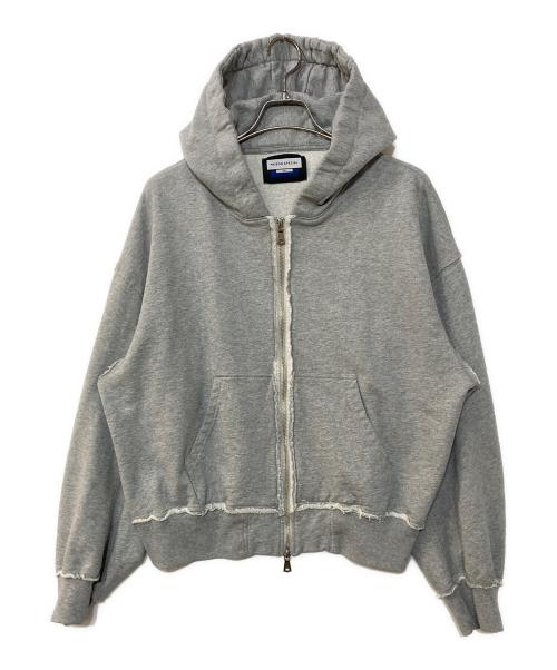 MAISON SPECIAL（メゾンスペシャル）MAISON SPECIAL (メゾンスペシャル) Gathered Hood Prime-over Zip Parka ギャザーフーディープライムオーバージップパーカー グレー サイズ:1の古着・服飾アイテム