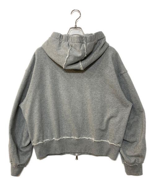 MAISON SPECIAL（メゾンスペシャル）MAISON SPECIAL (メゾンスペシャル) Gathered Hood Prime-over Zip Parka ギャザーフーディープライムオーバージップパーカー グレー サイズ:1の古着・服飾アイテム