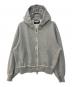 MAISON SPECIAL（メゾンスペシャル）の古着「Gathered Hood Prime-over Zip Parka ギャザーフーディープライムオーバージップパーカー」｜グレー