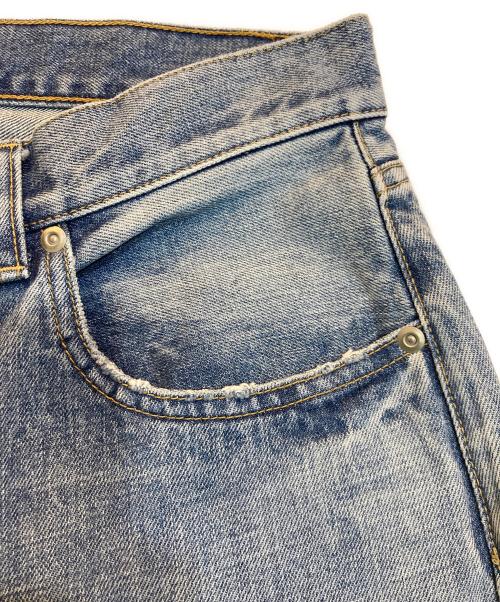 FUTURE ARCHIVE（フューチャー アーカイブ）FUTURE ARCHIVE (フューチャー アーカイブ) STRAIGHT DENIM ストレートデニム インディゴ サイズ:Mの古着・服飾アイテム