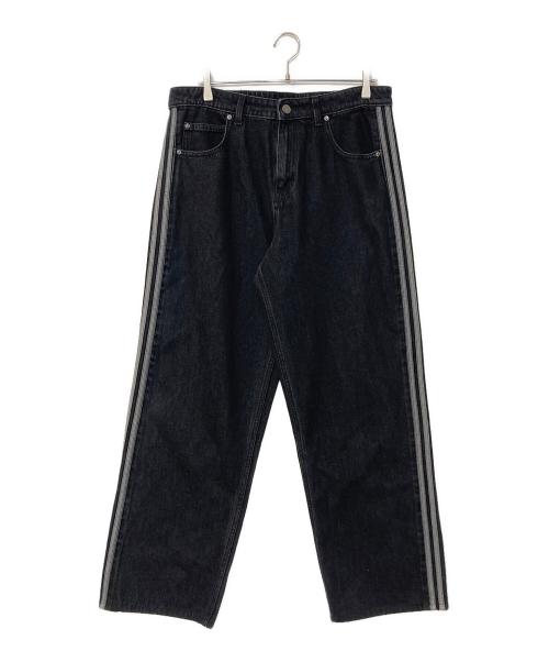 adidas（アディダス）adidas (アディダス) ファイヤーバード アディカラー デニム パンツ グレー サイズ:35の古着・服飾アイテム