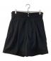 IRENISA（イレニサ）の古着「TWO TUCKS WIDE SHORTS ツータックワイドショーツ」｜ブラック