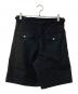 IRENISA (イレニサ) TWO TUCKS WIDE SHORTS ツータックワイドショーツ ブラック サイズ:2：18000円