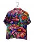 BRAIN DEAD (ブレインデッド) Forgotten Forest Short Sleeve Button Up Shirt　 レッド サイズ:M：6000円