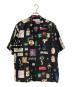 WACKO MARIA（ワコマリア）の古着「HAWAIIAN SHIRT ルチャリブレ」｜ブラック