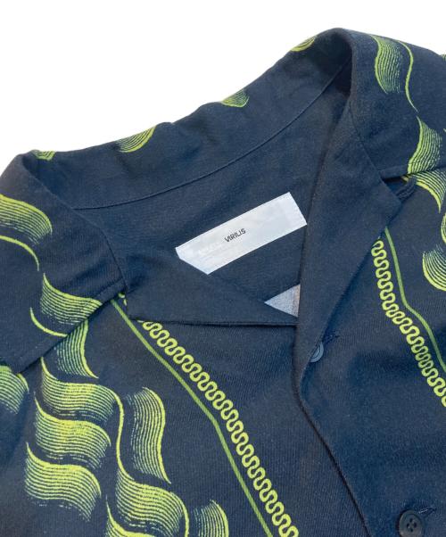 TOGA VIRILIS（トーガ ビリリース）TOGA VIRILIS (トーガ ビリリース) Cupra cotton twill print shirt　キュプラコットンツイルプリントシャツ　TV32-FJ309 ブラック サイズ:46の古着・服飾アイテム