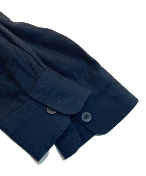 TOGA VIRILIS（トーガ ビリリース）TOGA VIRILIS (トーガ ビリリース) Cupra cotton twill print shirt　キュプラコットンツイルプリントシャツ　TV32-FJ309 ブラック サイズ:46の古着・服飾アイテム