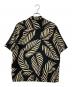 WACKO MARIA (ワコマリア) MINEDENIM (マインデニム) Leaf Motif HAWAIIAN SHIRT アロハシャツ ブラック サイズ:M：20000円