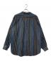 ADAM PATEK (アダムパテック) jacquard check-stripe shirt ブラック サイズ:2：8000円