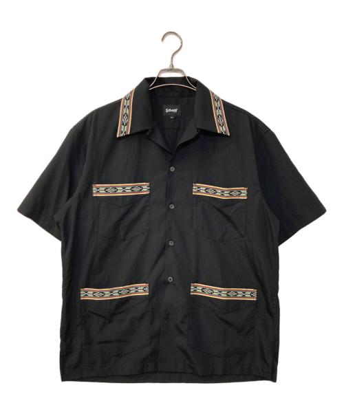 Schott（ショット）Schott (ショット) TC CUBA SHIRT ブラック サイズ:2XLの古着・服飾アイテム