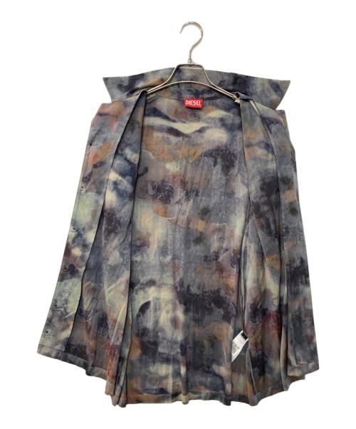 DIESEL（ディーゼル）DIESEL (ディーゼル) S-BRACK-DMBN 半袖シャツ グレー サイズ:48の古着・服飾アイテム