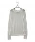 NACHE（ナチェ）の古着「LAYERED BASIC LONG SLEEVE レイヤード ベーシック ロング スリーブ」｜ホワイト