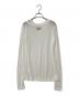 NACHE (ナチェ) LAYERED BASIC LONG SLEEVE レイヤード ベーシック ロング スリーブ ホワイト：8000円