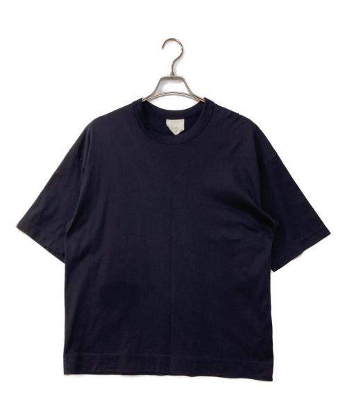CINOH（チノ）CINOH (チノ) COTTON JERSEY BIG T-SHIRT ネイビー サイズ:46の古着・服飾アイテム