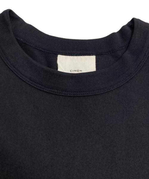 CINOH（チノ）CINOH (チノ) COTTON JERSEY BIG T-SHIRT ネイビー サイズ:46の古着・服飾アイテム
