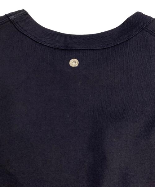 CINOH（チノ）CINOH (チノ) COTTON JERSEY BIG T-SHIRT ネイビー サイズ:46の古着・服飾アイテム