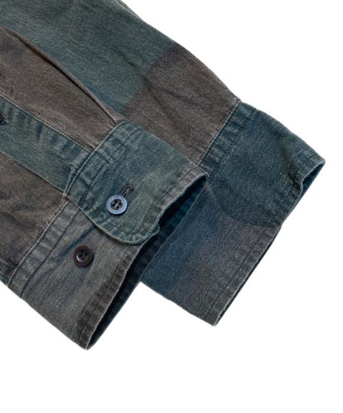 MARKA（マーカ）MARKA (マーカ) 強撚ワッシャータンブラーカモシャツ グリーン サイズ:2の古着・服飾アイテム