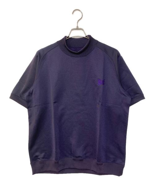 Needles（ニードルズ）Needles (ニードルズ) S/S Mock Neck Tee ラグランスリーブ モックネックTEEシャツ パープル サイズ:M 未使用品の古着・服飾アイテム