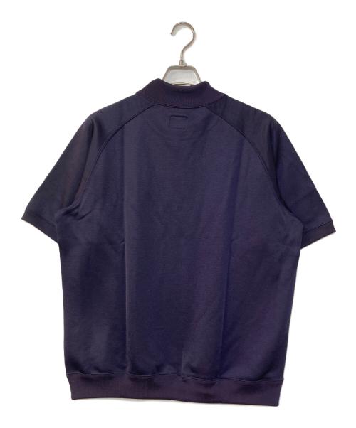 Needles（ニードルズ）Needles (ニードルズ) S/S Mock Neck Tee ラグランスリーブ モックネックTEEシャツ パープル サイズ:M 未使用品の古着・服飾アイテム