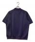 Needles (ニードルズ) S/S Mock Neck Tee ラグランスリーブ モックネックTEEシャツ パープル サイズ:M 未使用品：8000円