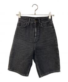 Acne studios（アクネ ストゥディオズ）の古着「Denim Shorts デニムショーツ」｜ブラック