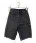 Acne studios（アクネ ストゥディオズ）の古着「Denim Shorts デニムショーツ」｜ブラック