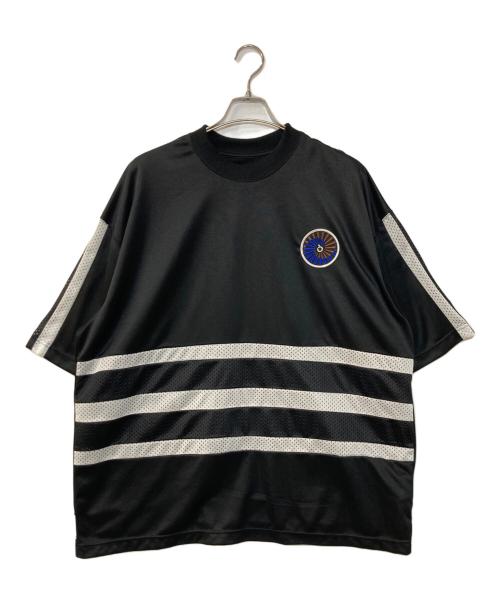 NOMARHYTHM（ノーマリズム）NOMARHYTHM (ノーマリズム) フットボールTシャツ　FOOTBALL TEE  N39-TP-01 ブラック サイズ:5の古着・服飾アイテム