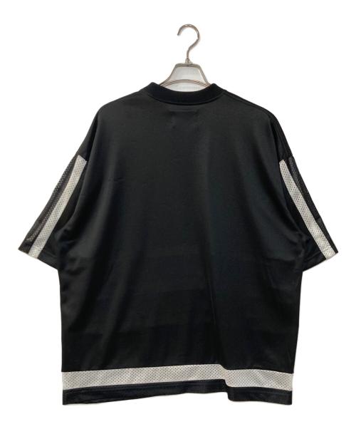 NOMARHYTHM（ノーマリズム）NOMARHYTHM (ノーマリズム) フットボールTシャツ　FOOTBALL TEE  N39-TP-01 ブラック サイズ:5の古着・服飾アイテム