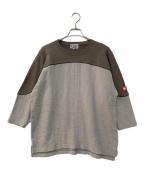 C.Eシーイー）の古着「Gauze FB Crew Neck Charcoal」｜ベージュ