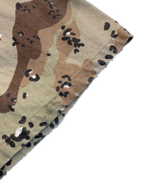 CONZ（コンズ）CONZ (コンズ) CAMO DUCK DOUBLE KNEE CURVED LEG PANTS カモダックダブルニーカーブドレッグパンツ ベージュ サイズ:2の古着・服飾アイテム